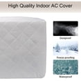 thumbnail image 4 of Indoor Air Conditioner Cover Window AC Unit Cover with Drawstring Double Insulation for Inside(28"x20"x3.5"), 4 of 8