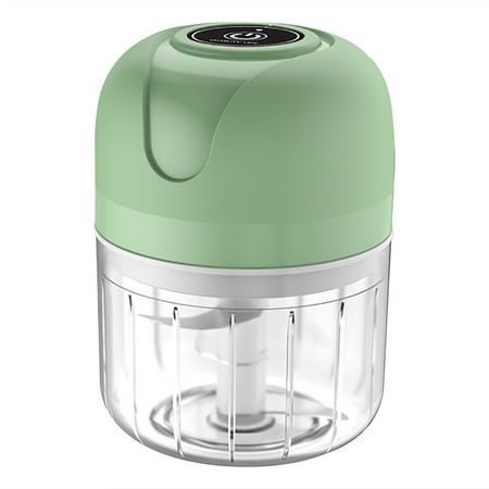 

Geruite Mini Blender Baby Food Blender Electric Garlic Chopper 100/250ml Mini Food Chopper Wireless Powerful Garlic Press Chopper for Garlic Fruit Onions Meat Salad