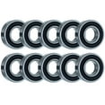 thumbnail image 1 of Niche Roulement de Roue 6004-2RKQE6 20x42x12mm Rainure Profonde à une Rangée 10 Pack 519-CBB2295R, 1 of 5