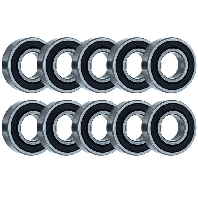 Niche Roulement de Roue 6004-2RKQE6 20x42x12mm Rainure Profonde à une Rangée 10 Pack 519-CBB2295R