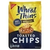 Nabisco Wheat Thins Toasted Chips, Multigrain, 8.1 oz, Self Stable, 100% Whole Grain, Plastic Bag
