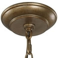 thumbnail image 3 of Uttermost Ambre 8 Light Gold Sphere Chandelier, 3 of 3