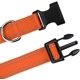 thumbnail image 4 of 2 collares negros para perros, ajustables, de nailon reflectante, estilo clásico, adecuados para perros medianos (M), 2,5 cm de ancho., 4 of 5