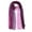 Dark Purple/Dark Pik/Pink, variant on Nvzi Scarf, 1-Piece Chiffon Scarf (Light Khaki/Orange/Brown) - 160x50cm Lightweight Silk Scarves, Soft Polyester , Versatile Fashion Accessory for Daily Wear & Outfit Matching