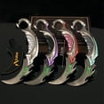 thumbnail image 5 of Serie de armas cuerpo a cuerpo Valorant de 22 cm, modelo de metal Reaver EP 5 Karambit, réplica de espada, juego 1:1, arma, cuchillo, juguetes, adornos, 5 of 5