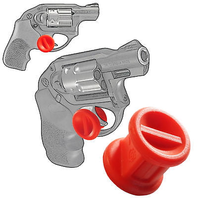 ONE Micro Holster Trigger Stop For Ruger LCR 22 38 Spcl 357 Mag Red