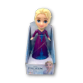 Disney Frozen Mini Poseable 3.5" Doll Snow Queen ELSA wearing Purple