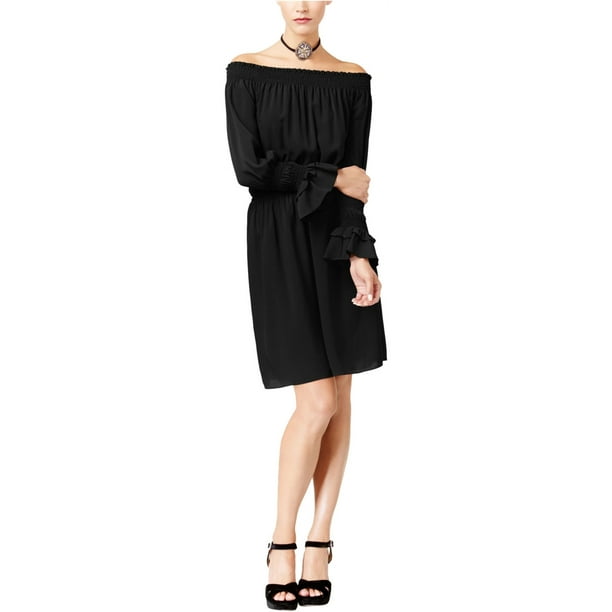 Kobi Womens Halperin A line Dress Black Medium