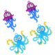 thumbnail image 2 of 4 piezas de decoraciones flotantes para peceras con forma de pulpo., 2 of 6