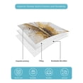 thumbnail image 5 of Butterfly Full Size Down Alternative Comforter, Lightweight Comforter Quilt Bedding Set with Pillow Shams Modern Abstract Teal Brown Oil Painting All Seasons Bed Comforter Duvet Insert 78"x90", 5 of 7