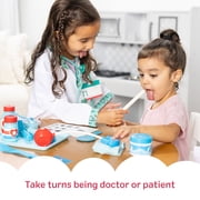Melissa & Doug Get Well Doctor’s Kit Play Set – 25 Toy Pieces