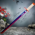 thumbnail image 5 of HI-REEKE Anime Demon Sword Building Set Slayer Kyojuro Rengoku Katana Kit Plastic Toy Multicolor, 5 of 6