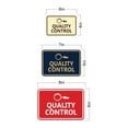 thumbnail image 5 of Signs ByLITA Classic Framed Quality Control Sign (Brushed Silver) - Large, 5 of 6