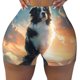 thumbnail image 2 of Fotbe Cloud Border Collie Shorts Sin Costuras – Shorts Deportivos de Cintura Alta para Mujer, Elásticos para Gimnasio, Yoga, Running o Ciclismo-Medium, 2 of 8