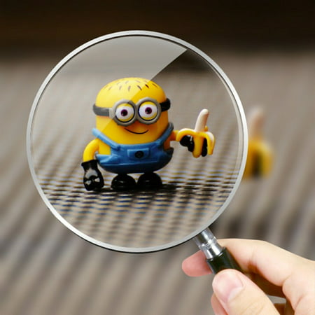 LAMINATED POSTER Minion Toys Children Funny Magnifying Glass Fig Poster Print 24 x 36