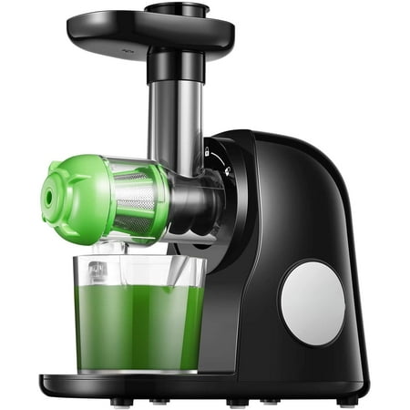 

Juicer Machines Slow Masticating Juicer Extractor Easy to Clean Cold Press Juicer with Brush Juicer with Quiet Motor & Reverse Function for High Nutrient Fruit & Vegetable Juice Unusu