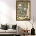 thumbnail image 5 of Pompano Beach Vintage Map Prints Canvas, Florida Map Art Canvas, Canvas, Pompano Beach Map City style vintage Canvas , Canvas Wall Art, Street Map Artwork Canvas, 5 of 6