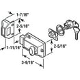 thumbnail image 2 of Single Cylinder Rim Deadlatch, Diecast, Brass, 2 of 2
