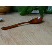 JeashCHAT Lot Wooden Spoon Bamboo Kitchen Cooking Utensil Tool Soup Teaspoon Catering