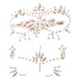 thumbnail image 3 of 3 Sheets Face Gems Stickers Glow in the Dark Face Gems Tattoos Rhinestone Face Sticker, 3 of 5