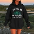 thumbnail image 4 of Columbia Inn Pine Tree Vermont Hoodies for Women Long Sleeve Christmas Graphic Hooded Sweatshirt with Pockets Pullover Tops, 4 of 7