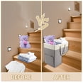 thumbnail image 3 of Stair Basket for Stairs with Handle, Staircase Baskets for Carpeted and Wooden Stairs,16" Step Storage Laundry basket for Stairs, Toys, Clothes, Books, Tools, Magazine, with Hard Board, Anti-slip, 3 of 8