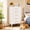 5-Drawers-White, variant on 6-Drawer Dresser, Wide Wood Chest of Drawers with Metal Handles for Bedroom & Living Room, White