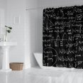 thumbnail image 2 of Math Equations Calculus Symbols Black Pattern Shower Curtain 72"x84" ,Bathroom Decorative Shower Curtains Set with 12 Hooks,Modern Waterproof Washable Shower Curtain, 2 of 6