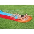 thumbnail image 3 of Tobogan Deslizador Tsunami Splash Doble Resbaladero Bestway naranja Grande, 3 of 6