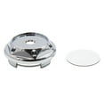 thumbnail image 2 of Unique Bargains 4 Pcs 68mm Dia 4 Clips Car Wheel Tyre Center Hub Covers Protector Silver Tone, 2 of 4