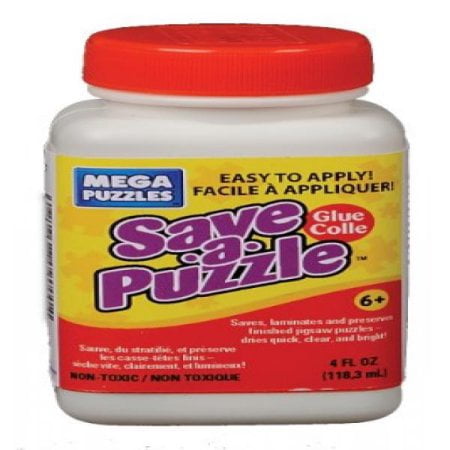 Mega Puzzles Save-A-Puzzle Glue, 4 oz. - Walmart.com