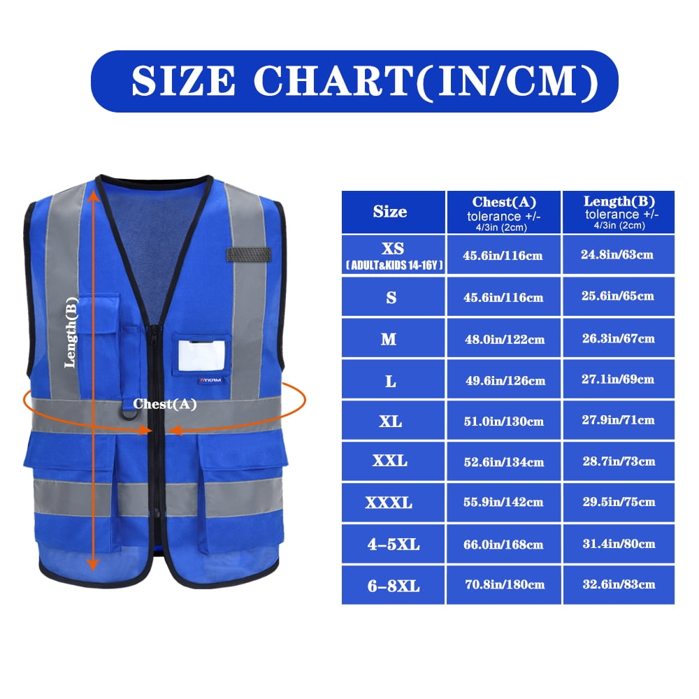 21 colour High visibility viz vest hi vis viz reflective safety vests for men