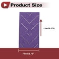 thumbnail image 5 of Unique Bargains 1 Pcs Sanding Discs Wet Dry Waterproof Hook&Loop Sandpaper for Woodworking, Automotive Refinishing 2.76Inch x 39.37ft 180 Grit Purple Ceramic Abrasive, 5 of 6