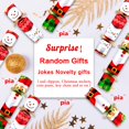 thumbnail image 2 of Paquete de 10 obsequios de mesa para fiestas navideñas con sombreros y regalos Jorfin, 2 of 8