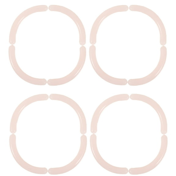 Pawsdot 16Pcs Cushions for Lash Curler Refill Pads Silica Gel Pink for Eyelash Curling Makeup Women