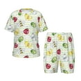 thumbnail image 1 of Balery Insects Conjunto de Pijama Infantil de Manga Corta con Estampado – Ropa de Dormir de Algodón Suave-Medium, 1 of 6