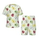 thumbnail image 1 of Balery Insects Conjunto de Pijama Infantil de Manga Corta con Estampado – Ropa de Dormir de Algodón Suave-Medium, 1 of 6