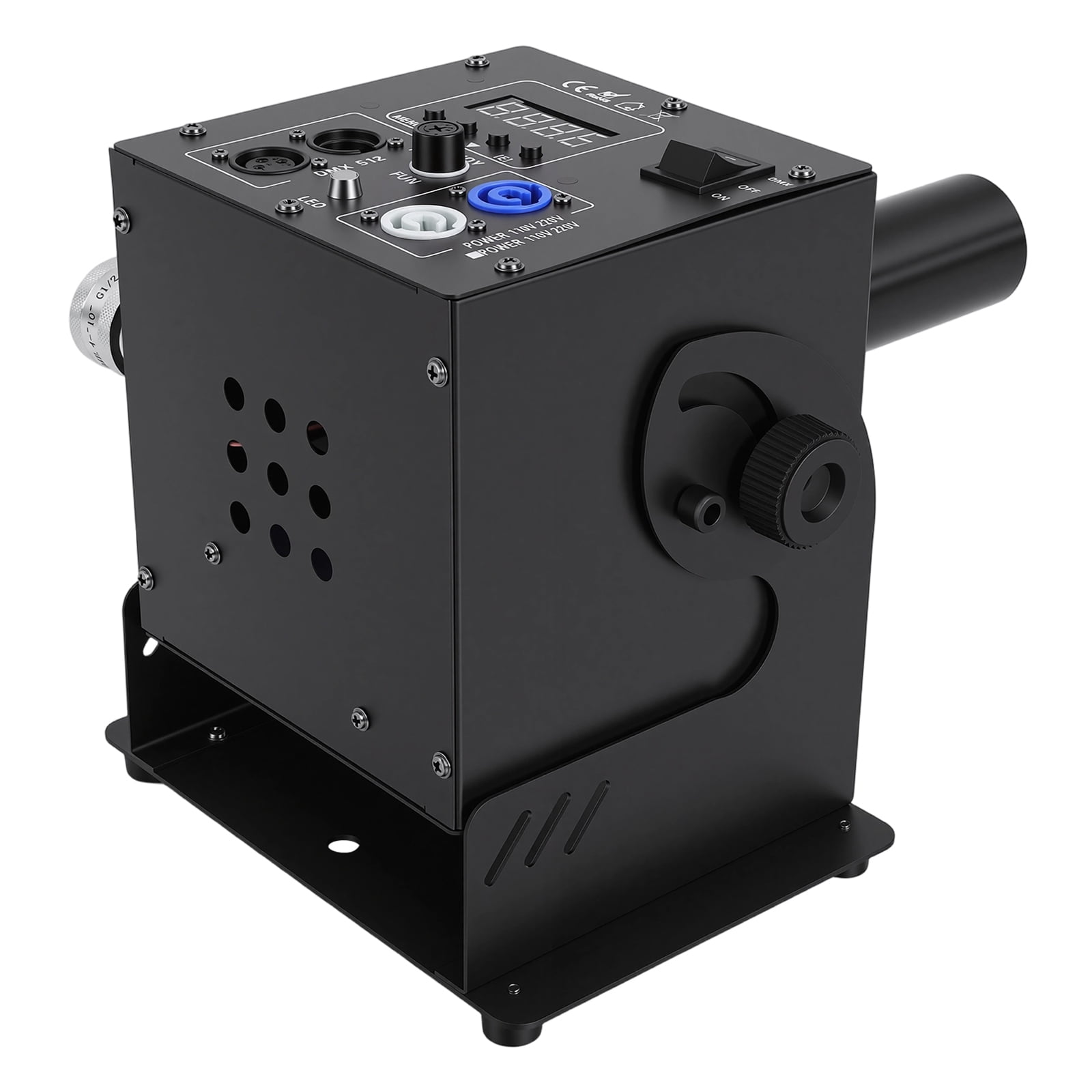 1 PCS Smoke Machine for bars, banquets, weddings, dances, hotels, light parties, holidays,  Fog Machine, CO₂ Air Column Machine, Black