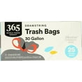 thumbnail image 3 of Flextra Strength Drawstring Trash Bags, 30 Gallon, 25 Count, 3 of 4