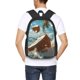 thumbnail image 4 of Easygdp Fresh Coconut Splash Mochila de Gran Capacidad Minimalista Ideal para Escuela, Viajes y Uso Diario, 4 of 6