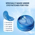 thumbnail image 3 of Under Eye Patches (30 Pairs) - Hyaluronic Acid Eye Masks for Dark Circles Puffy Eyes Undereye Bags - Undereye Brightening, Hydrating, Anti-Wrinkle & Cooling, Skin Care Gift for Her, 3 of 7