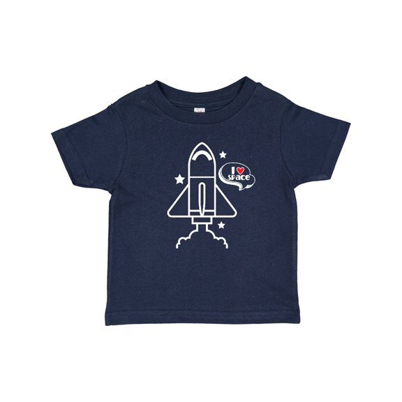 Inktastic Rocket Ship I Love Space Boys or Girls Baby T-Shirt