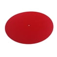 thumbnail image 2 of Platter Made of Felt, Turntable Matte Slipmat Red, Diameter 300mm,, 2 of 8