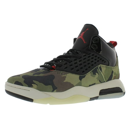 Jordan Maxin 200 Mens Shoes Size 9, Color: Black/Camo