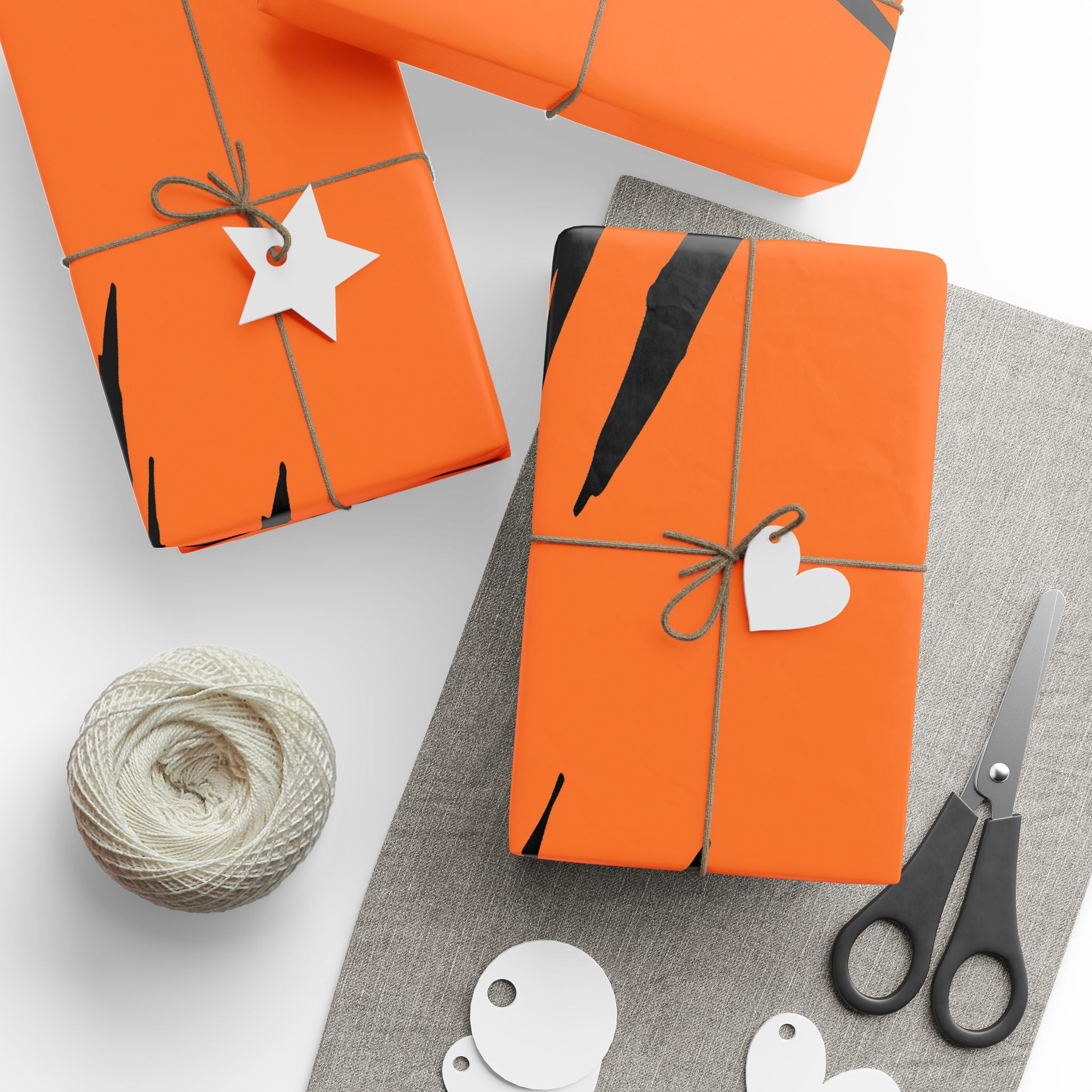 Effete Feline Claw Marks Scratch Gift Wrap Papers