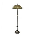 thumbnail image 4 of Meyda Tiffany 230384 Fishscale 3 Light 62" Tall Buffet Floor Lamp - MultiColor, 4 of 6