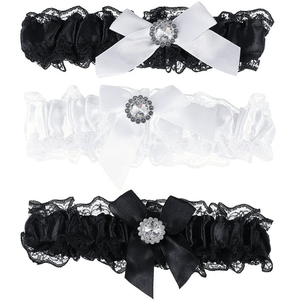 Garter Leg Brides Bridal Bride Wedding Thighgarters White Suspender