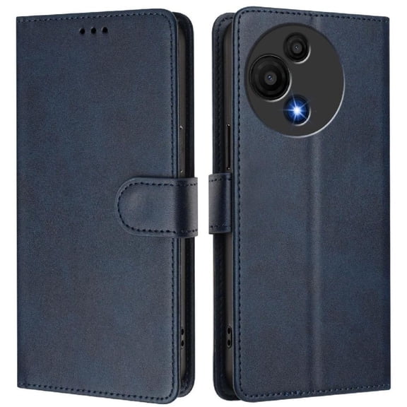 Classic Style Flip Case For TCL 605/60SE Card Holder Wallet Case RFID Blocking Shockproof Magnetic Closure