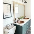 thumbnail image 5 of Sinkology Bell 19" Drop-In Bathroom Sink in Copper, 5 of 5
