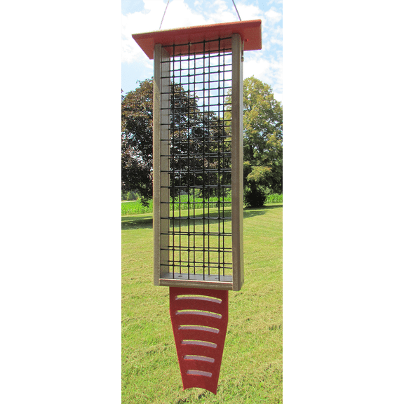 JCs Wildlife Recycled Triple Suet Feeder Tail Prop Birdfeeder w/ Free Shipping